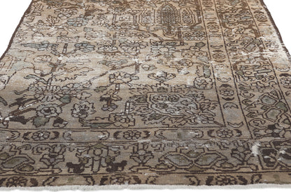 3 x 7 Antique Persian Bakhtiari Rug 78603