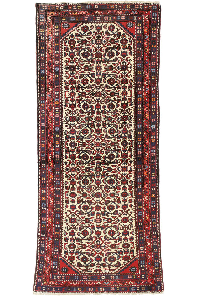3 x 7 Vintage Persian Hamadan Rug 76264
