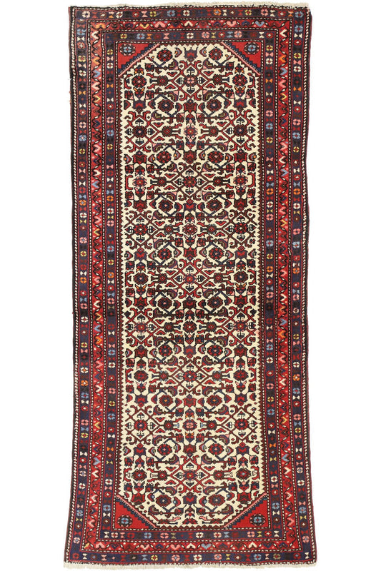 3 x 7 Vintage Persian Hamadan Rug 76264