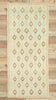 3 x 7 Vintage Turkish Oushak Rug 52986