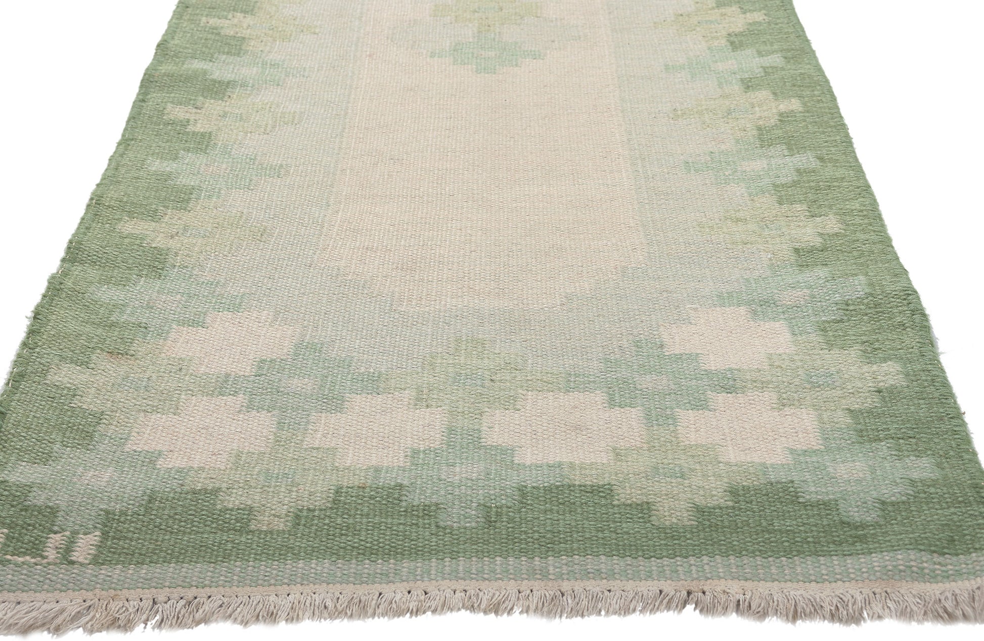 3 x 8 Vintage Finnish Flatweave Rug 78462