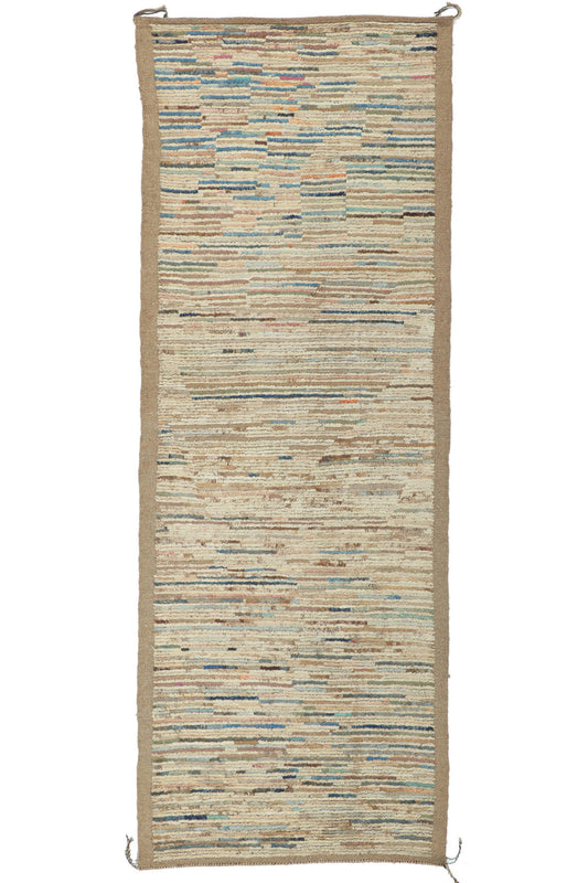 3 x 9 Earth-Tone Moroccan Runner 80759