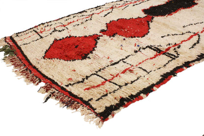 4 x 10 Vintage Moroccan Azilal Runner 20372