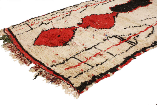4 x 10 Vintage Moroccan Azilal Runner 20372