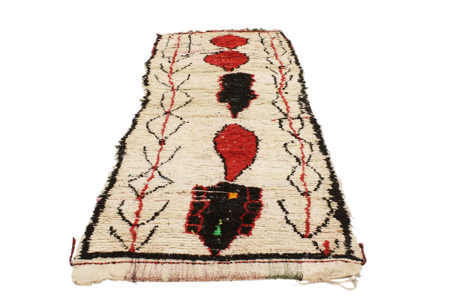 4 x 10 Vintage Moroccan Azilal Runner 20372