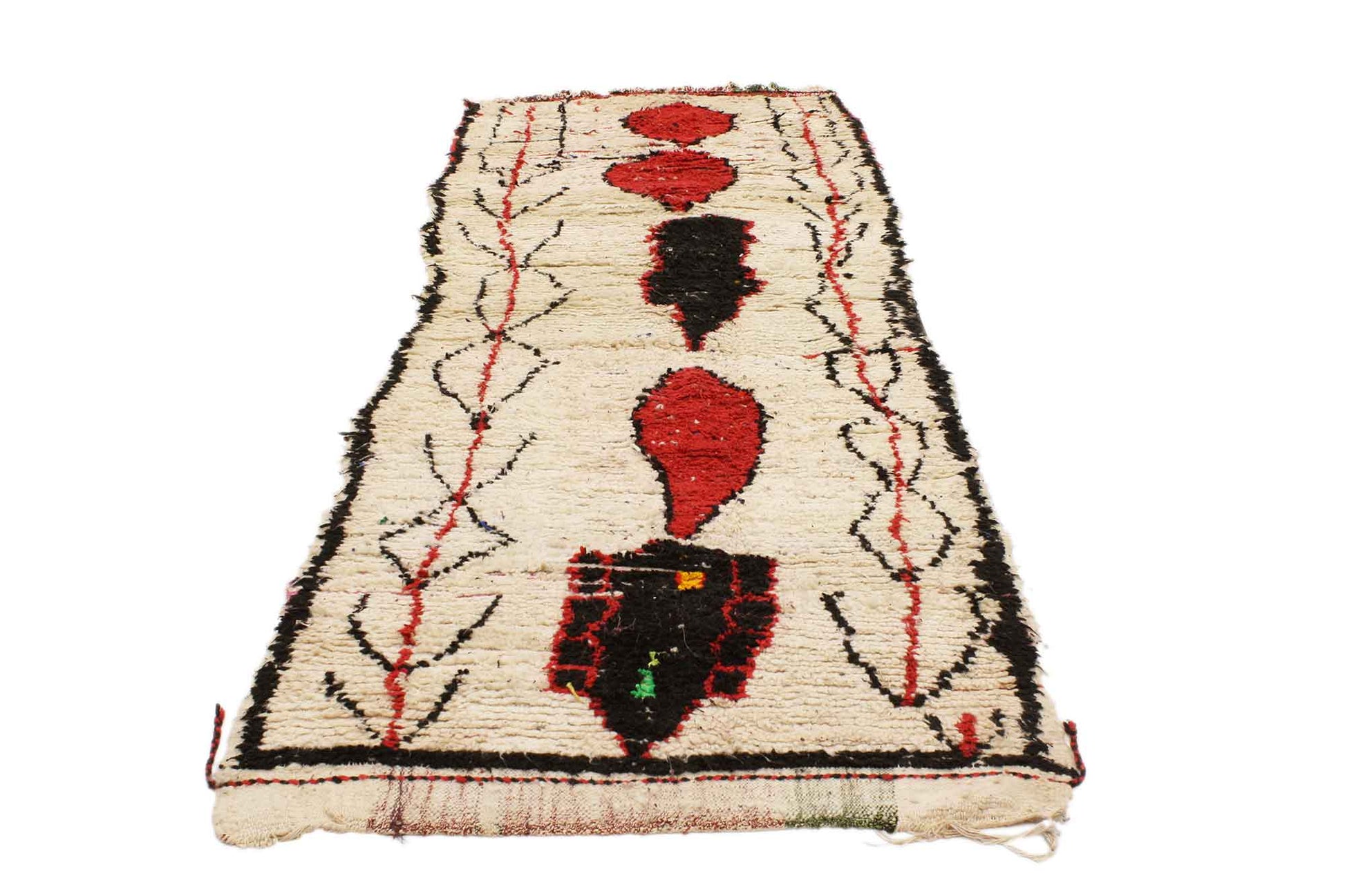 4 x 10 Vintage Moroccan Azilal Runner 20372