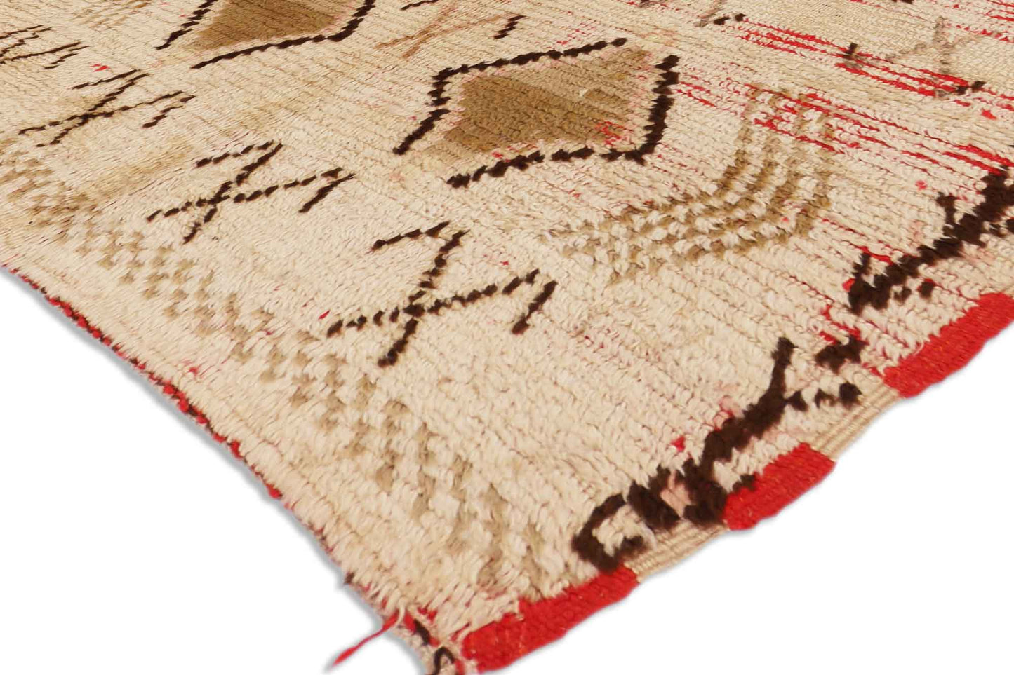 3 x 5 Vintage Moroccan Azilal Rug 74705
