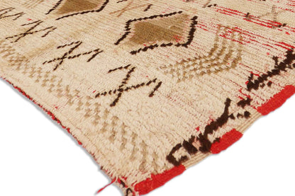 3 x 5 Vintage Moroccan Azilal Rug 74705