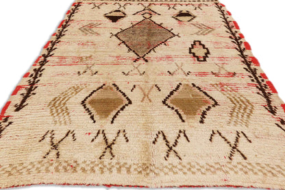 3 x 5 Vintage Moroccan Azilal Rug 74705