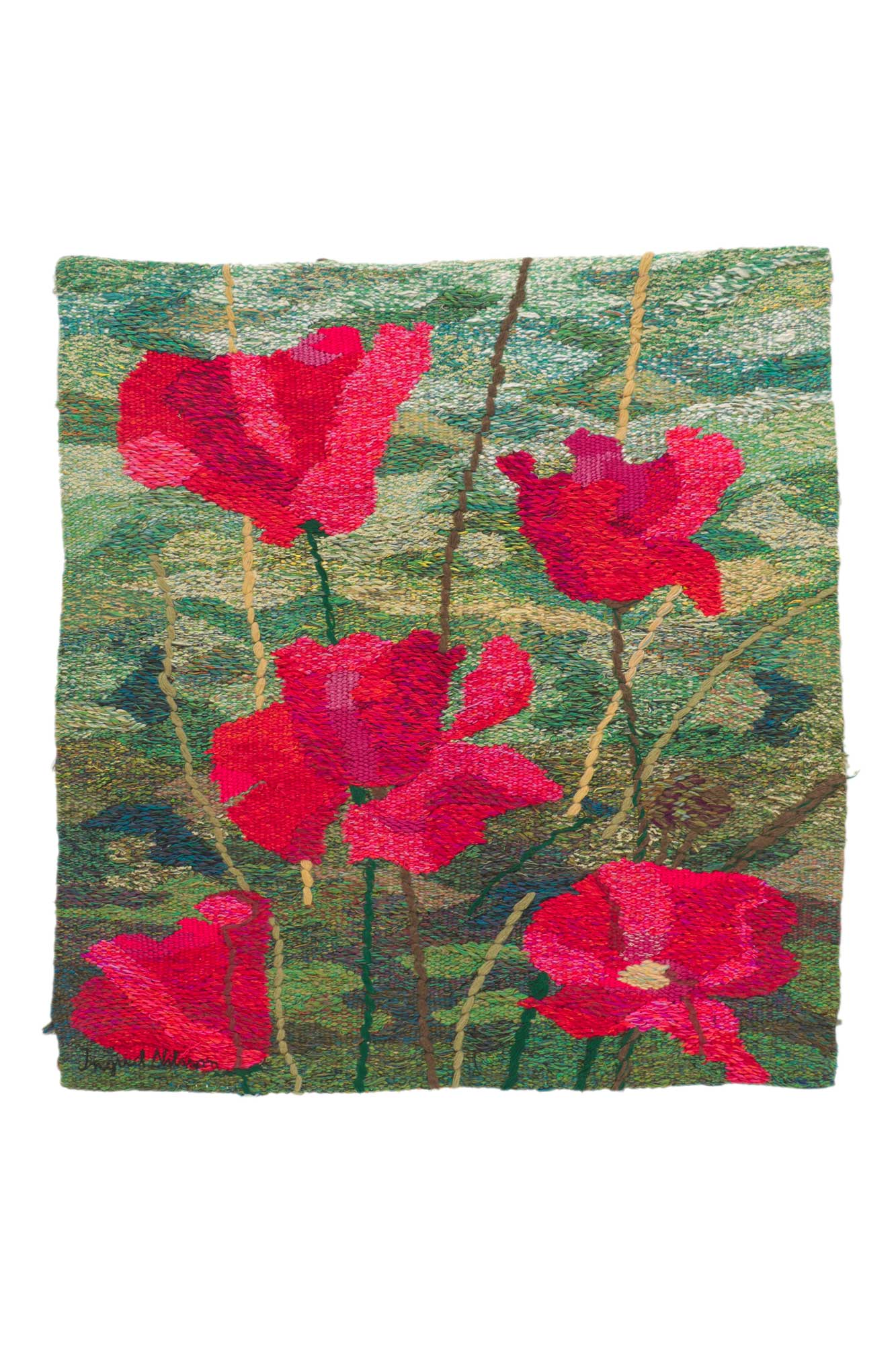 4 x 5 Ingrid Nilsson Olsson Vintage Swedish Tapestry 78501