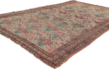 4 x 6 Antique Persian Mishan Malayer Rug 78517