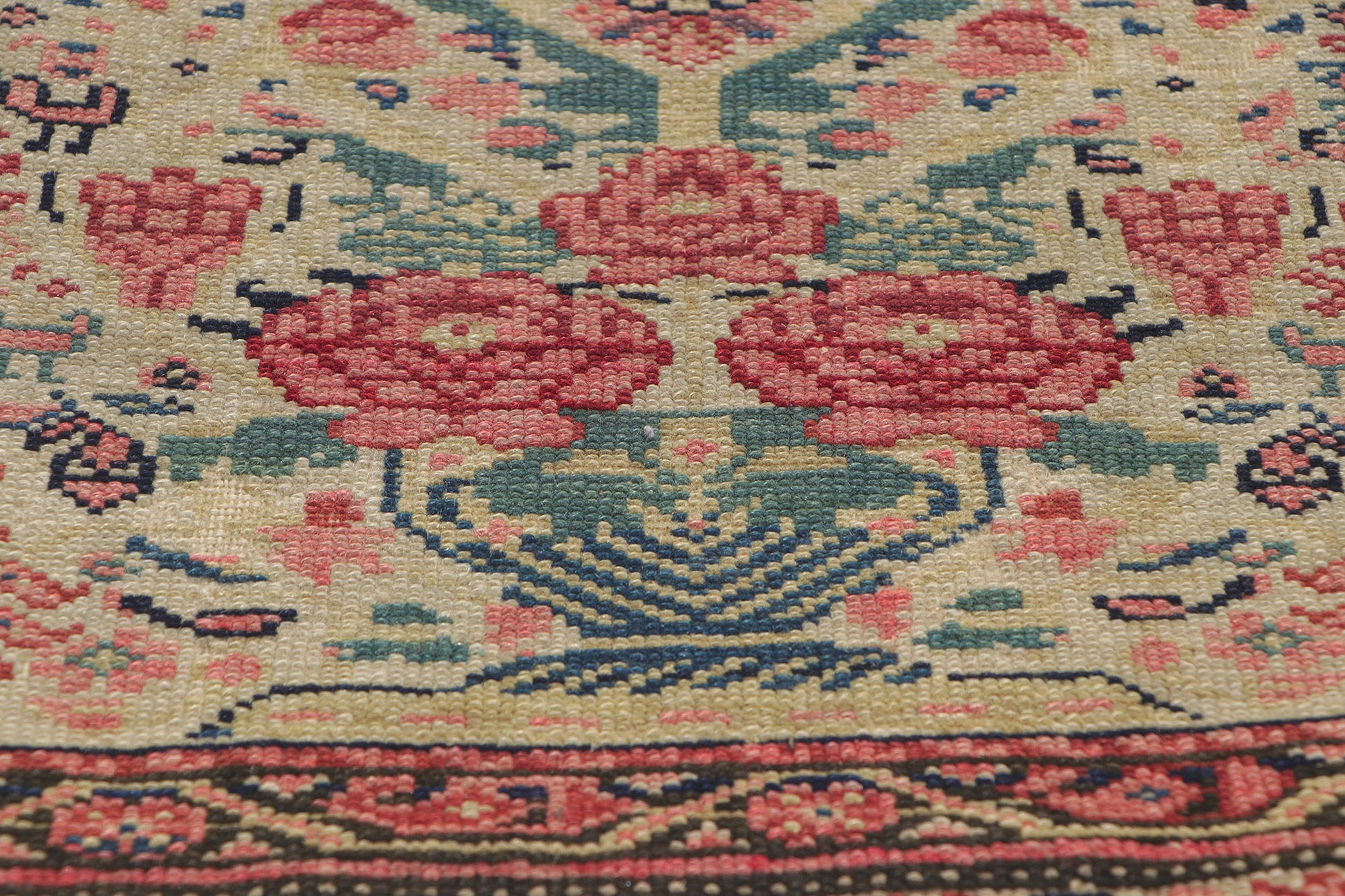 4 x 6 Antique Persian Mishan Malayer Rug 78517