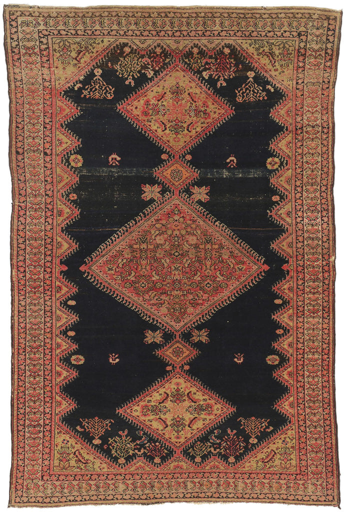 4 x 6 Antique Persian Malayer Rug 78518