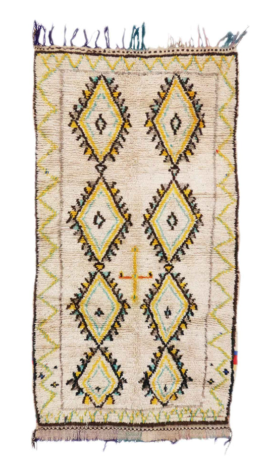 4 x 7 Vintage Moroccan Azilal Rug 20050