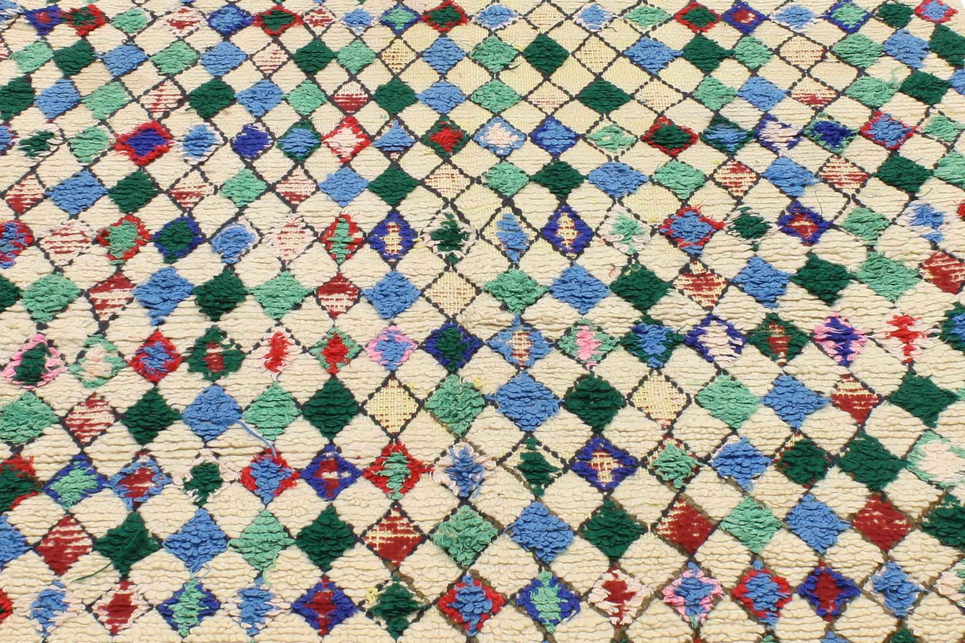 4 x 7 Vintage Moroccan Azilal Rug 20488