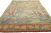 4 x 7 Antique French Scandinavian Verdure Tapestry 78461