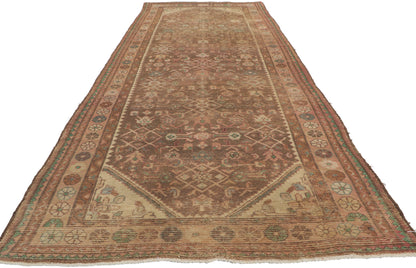 4 x 10 Antique Persian Hamadan Rug 77673