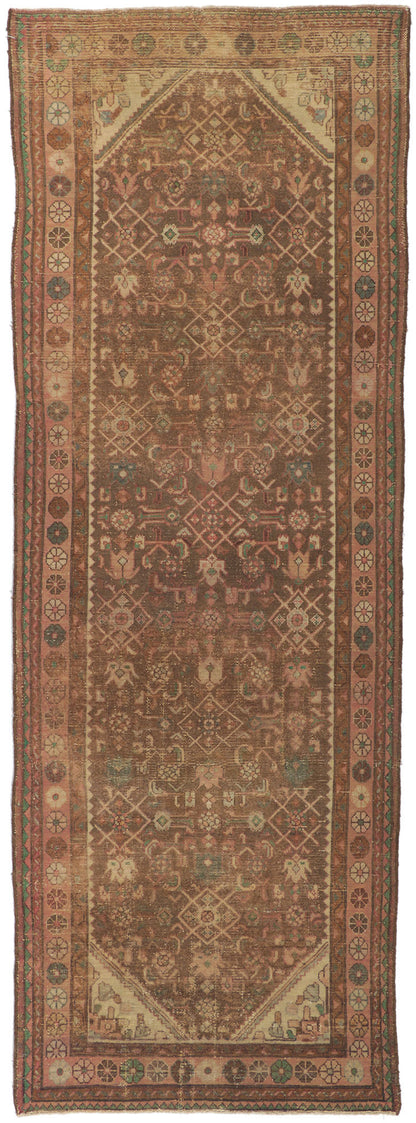 4 x 10 Antique Persian Hamadan Rug 77673
