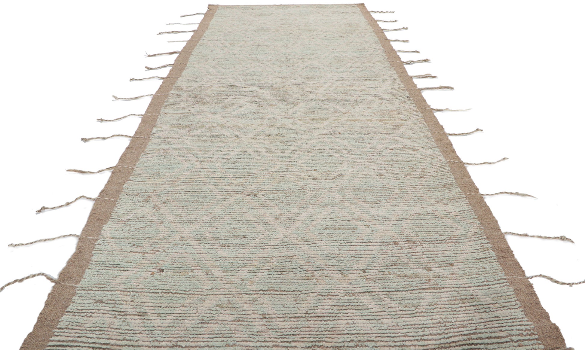 4 x 10 Earth-Tone Moroccan Runner 80764