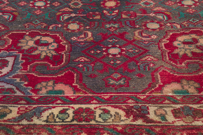 4 x 10 Vintage Persian Hosseinabad Runner 61218