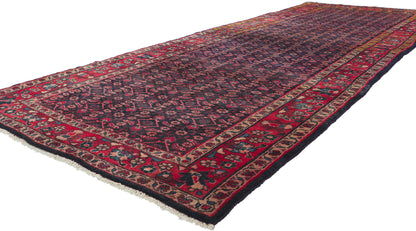 4 x 10 Vintage Persian Malayer Runner 61056