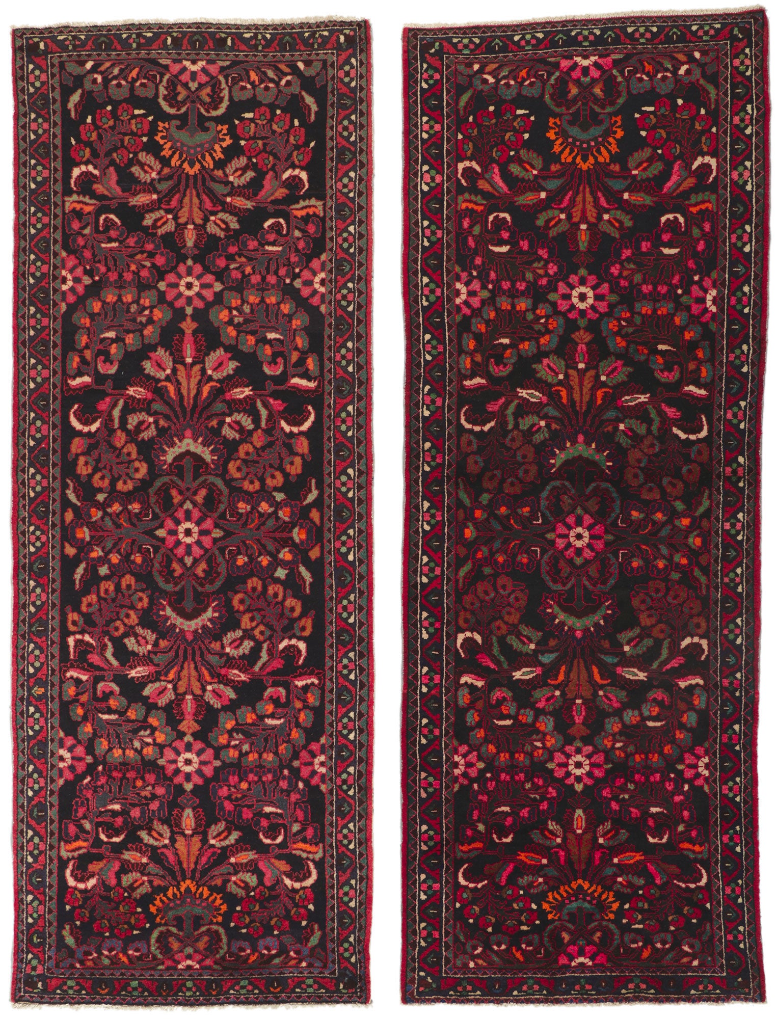 4 x 10 Vintage Persian Malayer Rug 61063