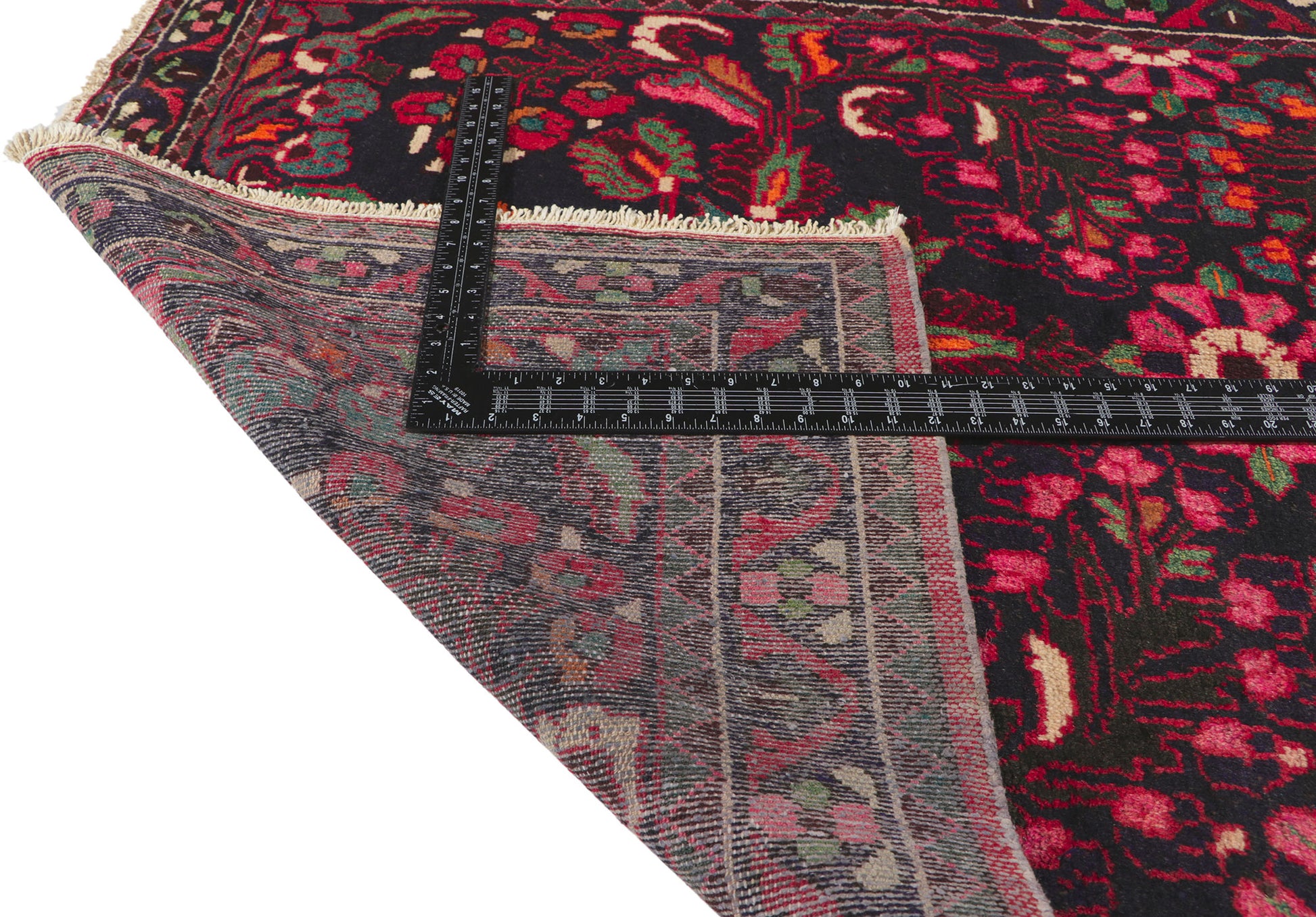 4 x 10 Vintage Persian Malayer Rug 61068