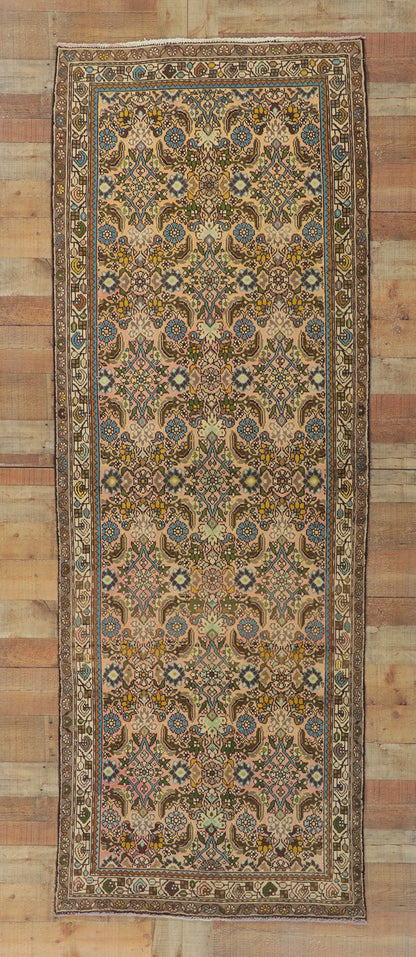 4 x 10 Vintage Persian Malayer Runner 61163