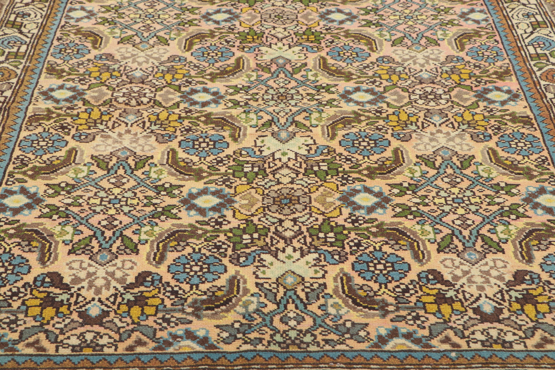 4 x 10 Vintage Persian Malayer Runner 61163