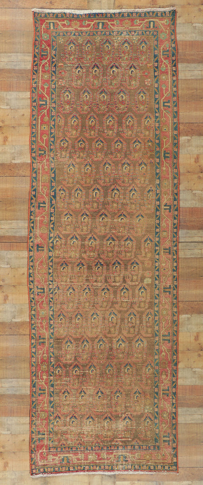 4 x 11 Antique Persian Malayer Runner 61086