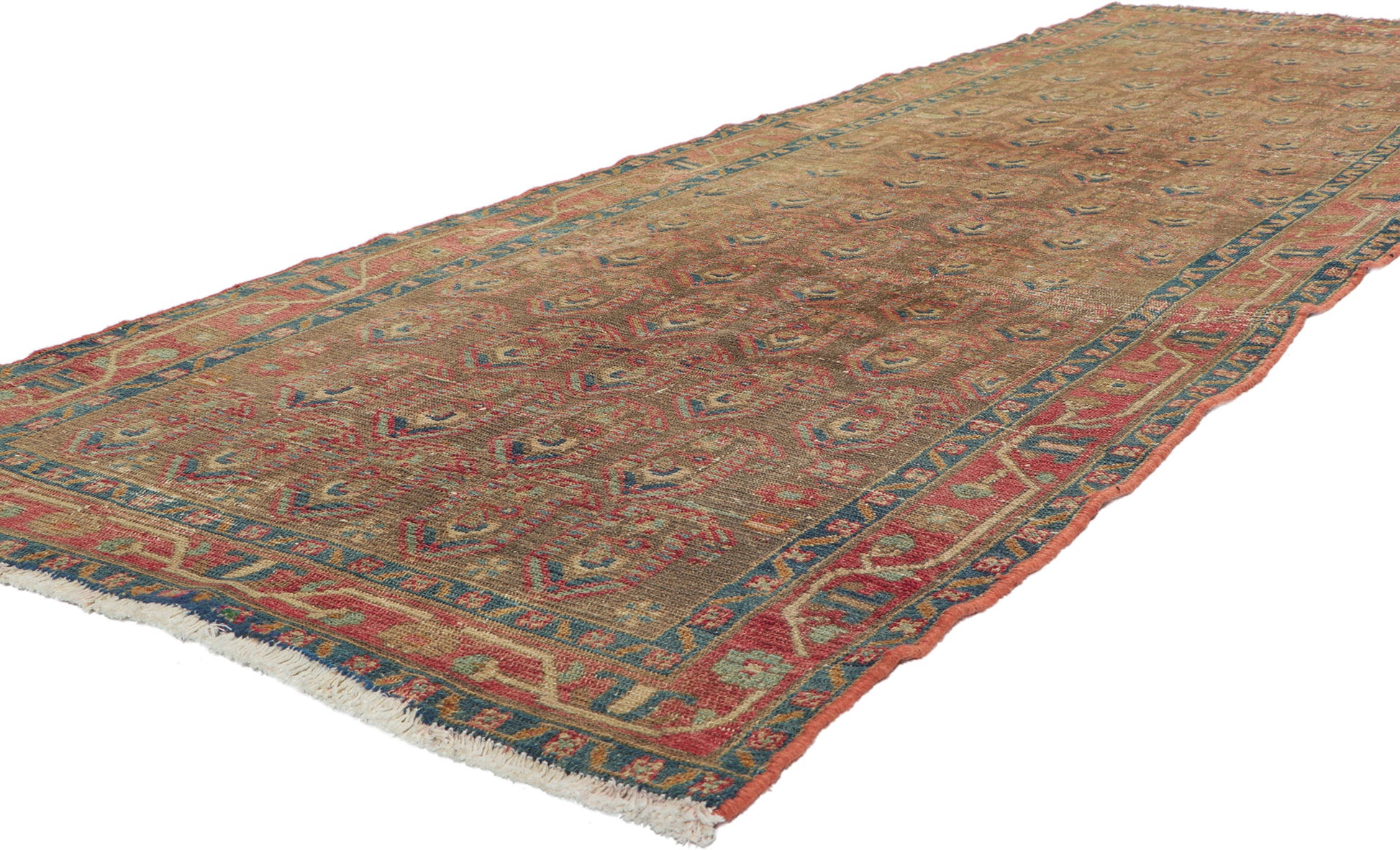 4 x 11 Antique Persian Malayer Runner 61086