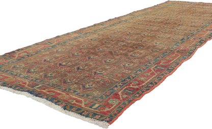 4 x 11 Antique Persian Malayer Runner 61086