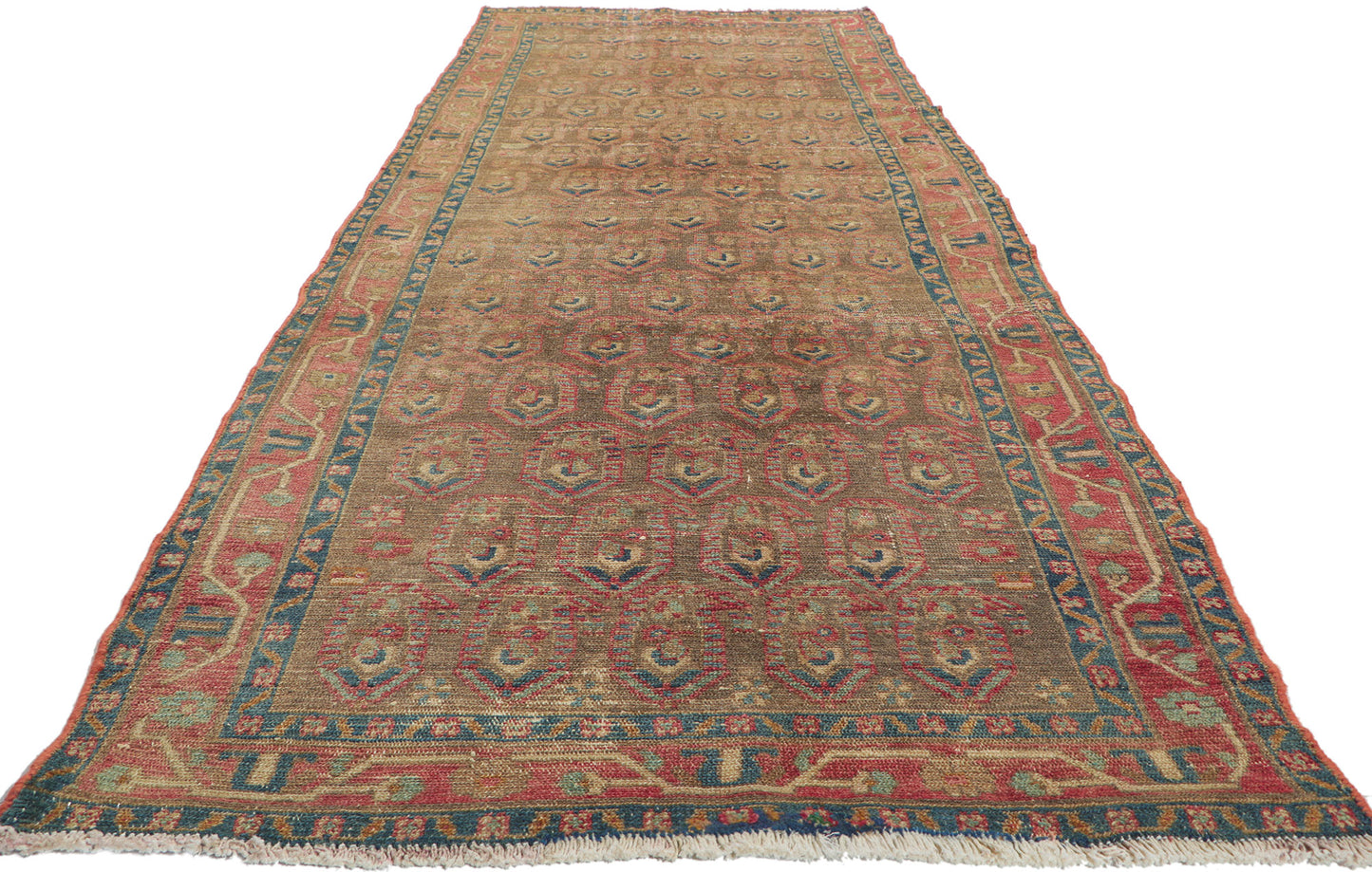 4 x 11 Antique Persian Malayer Runner 61086