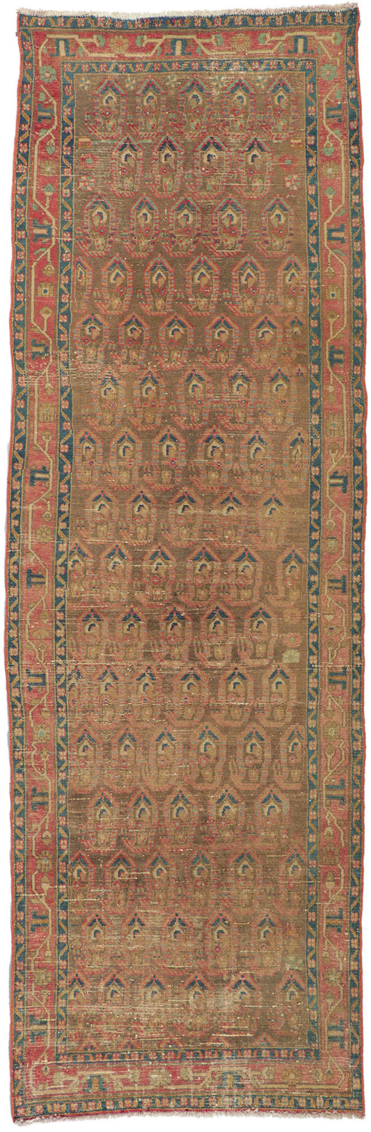 4 x 11 Antique Persian Malayer Runner 61086