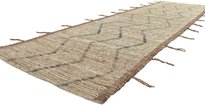 4 x 12 Earth-Tone Moroccan Runner 80776