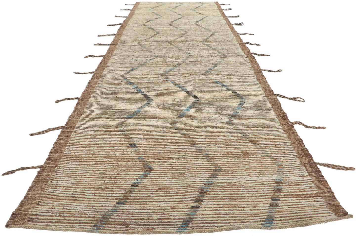 4 x 12 Earth-Tone Moroccan Runner 80776