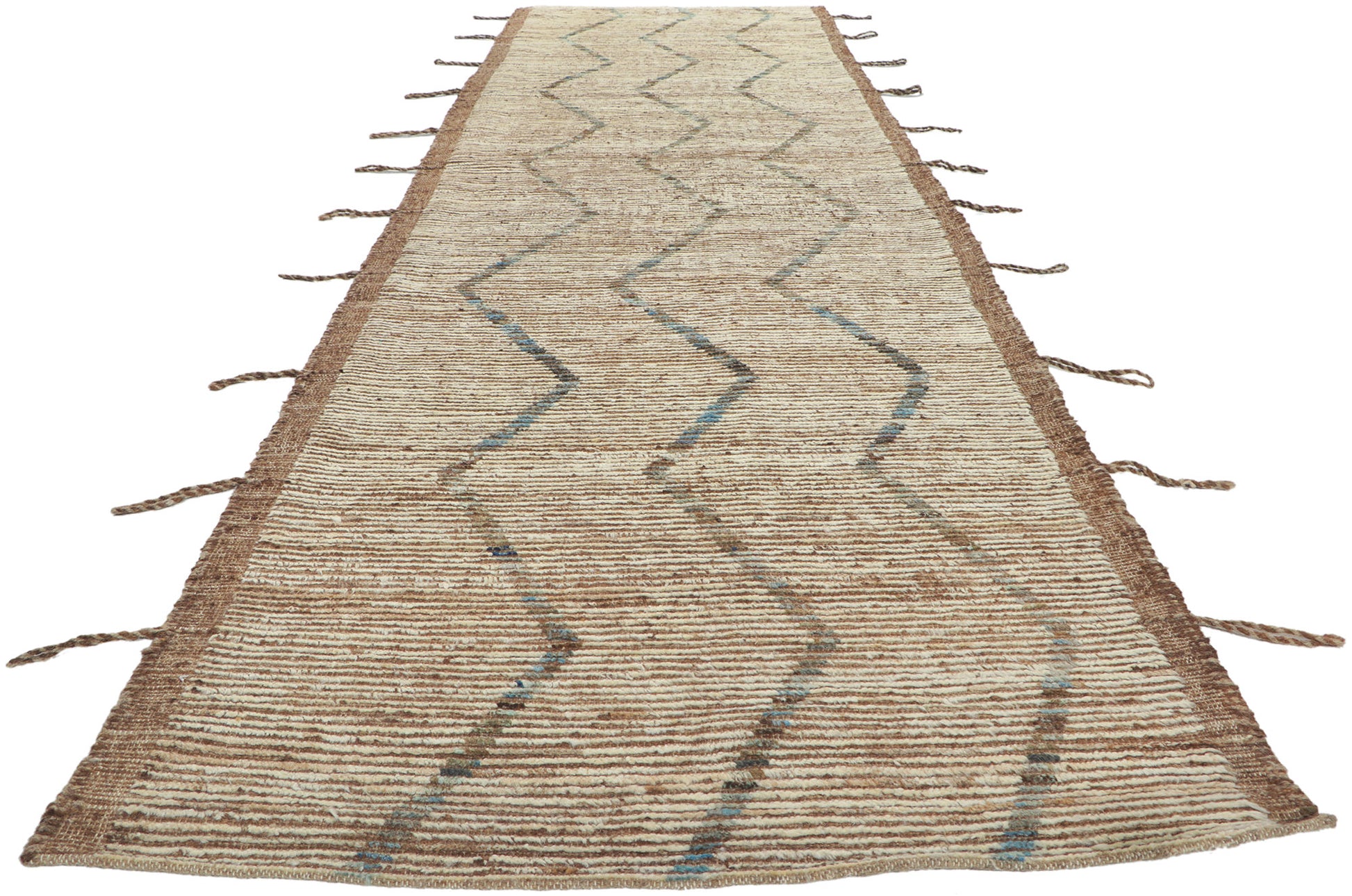 4 x 12 Earth-Tone Moroccan Runner 80776