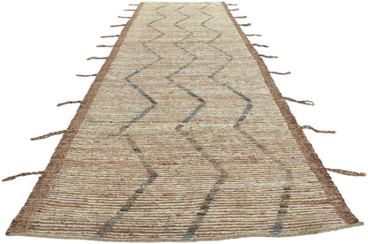 4 x 12 Earth-Tone Moroccan Runner 80776