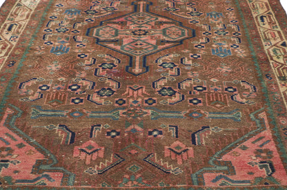 4 x 12 Vintage Persian Hamadan Runner 61173