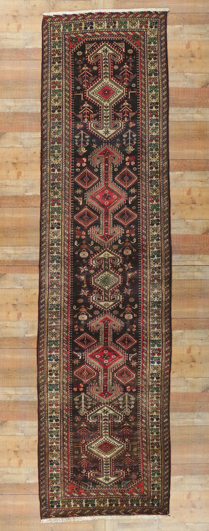 4 x 14 Vintage Persian Northwest Rug 61048