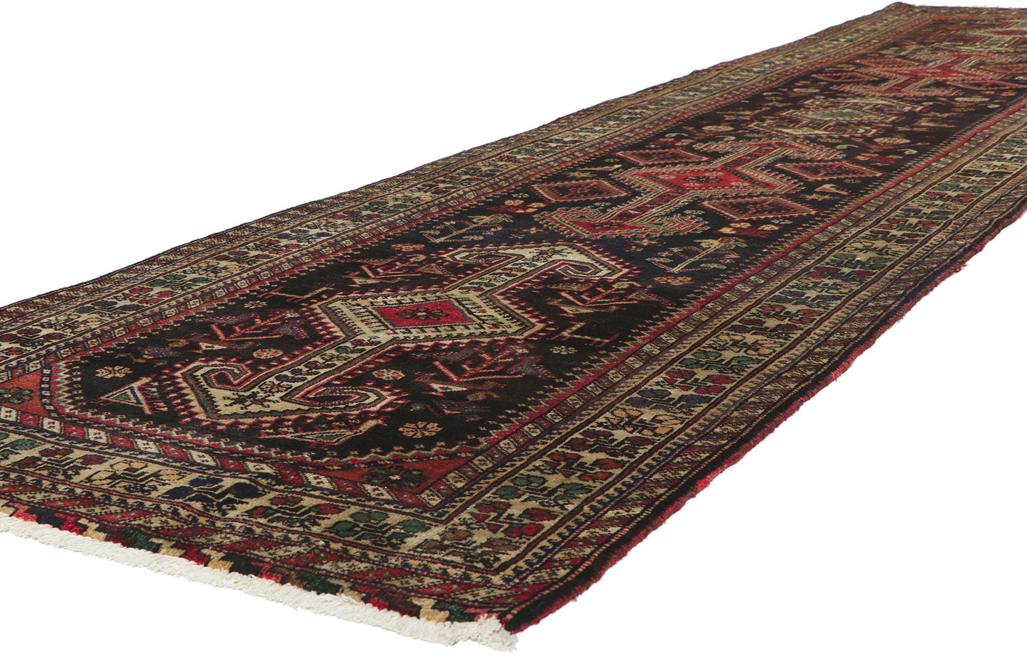 4 x 14 Vintage Persian Northwest Rug 61048