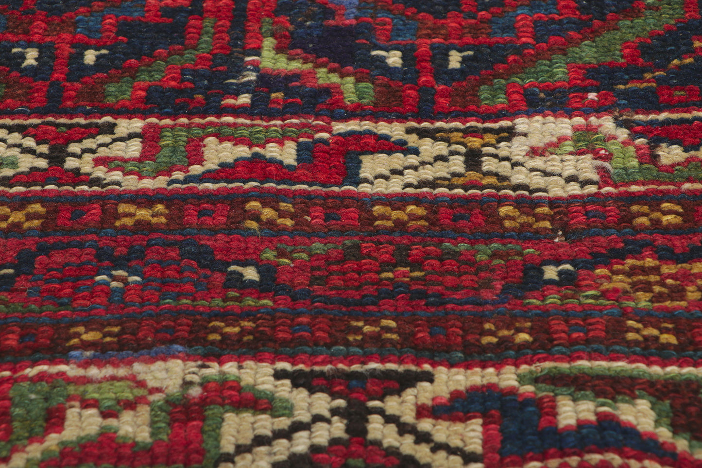 4 x 16 Antique Persian Kurdish Rug 78320