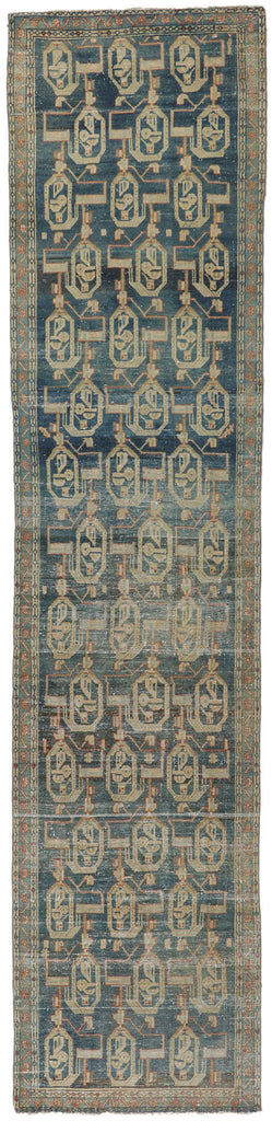 4 x 16 Antique Persian Malayer Runner 60953
