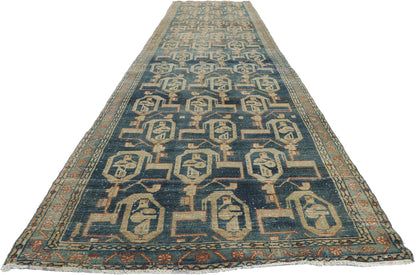 4 x 16 Antique Persian Malayer Runner 60953