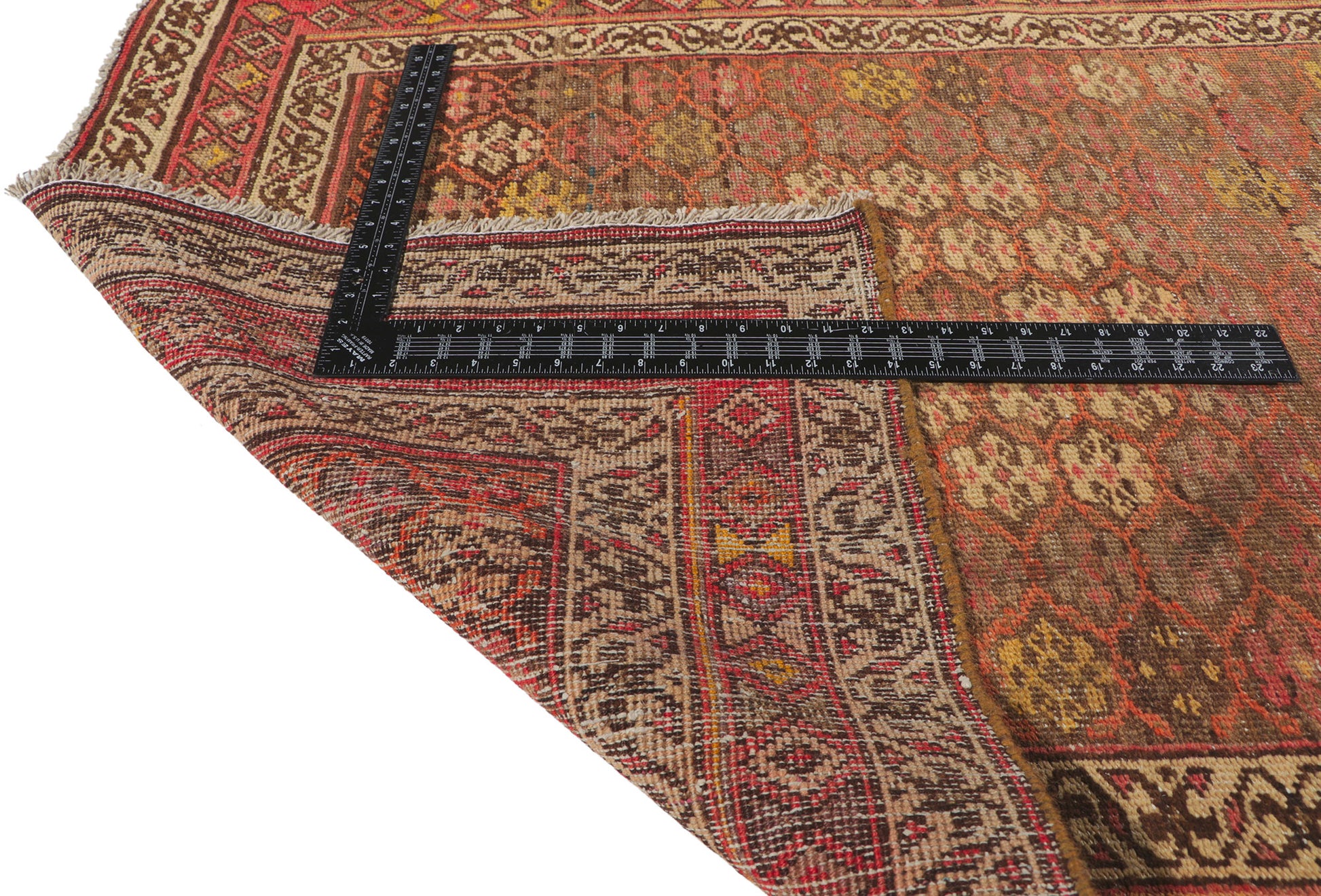 4 x 16 Antique Persian Malayer Rug 61067