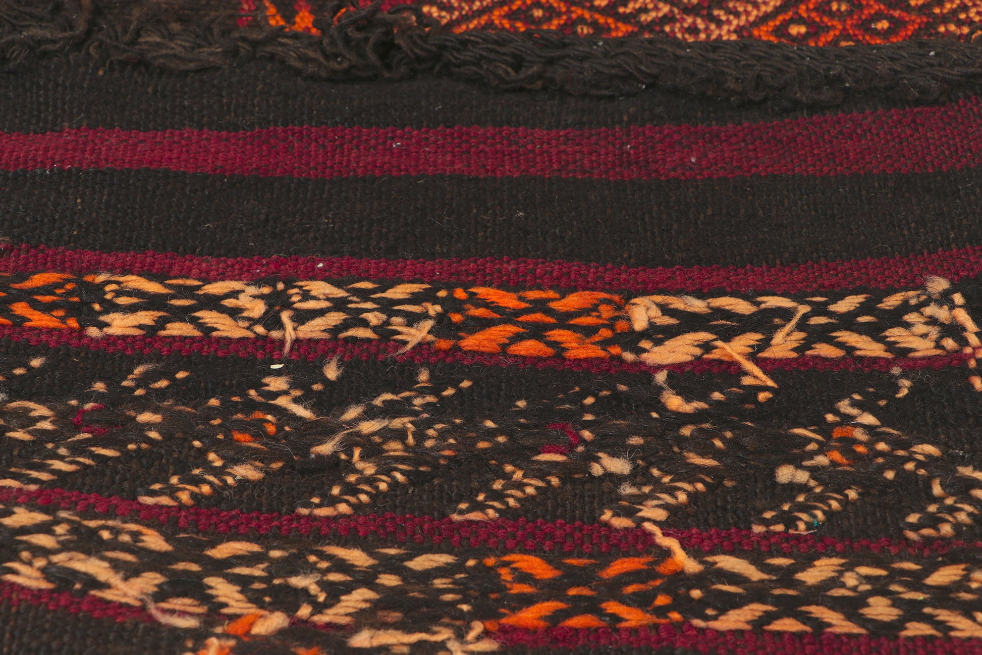 4 x 18 Vintage Zemmour Moroccan Kilim Runner 21702