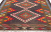 4 x 5 Vintage Persian Shiraz Kilim Rug 61177