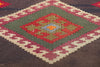 4 x 5 Vintage Persian Shiraz Kilim Rug 61177