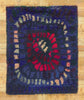 4 x 5 Viola Grasten Vintage Swedish Rya Rug 78473