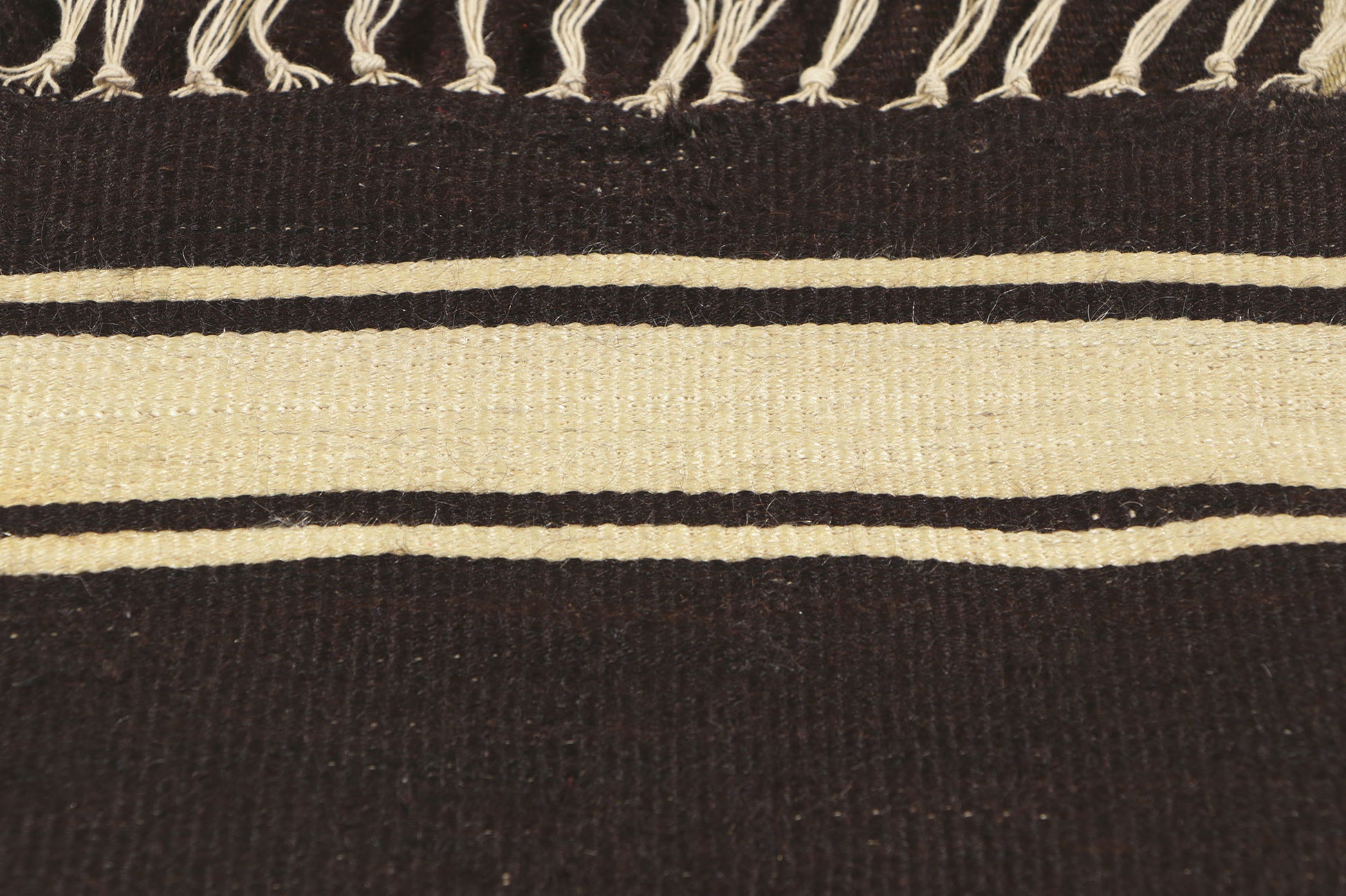 4 x 5 Turkish Angora Wool Kilim Rug 53830